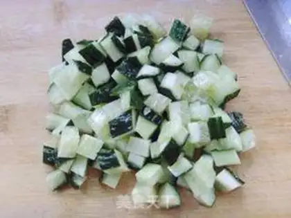 Make Green peppers of fried meat step 4
