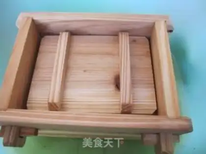 Make Homemade tofu step 17