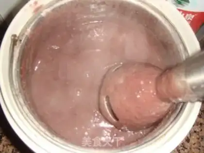 Make Red bean sand step 2