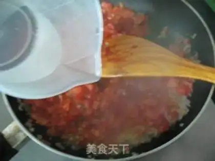 Make Italian pizza sauce step 4