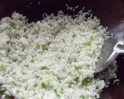 Make Curry, curry, egg and rice step 6