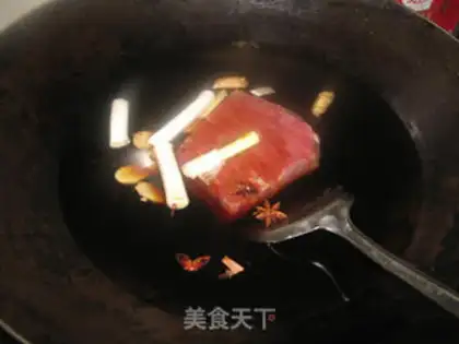 Make Spicy beef step 1