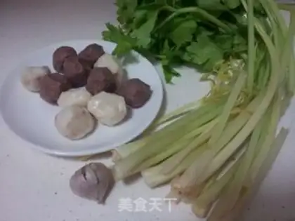 Make Double-ball fried celery step 0