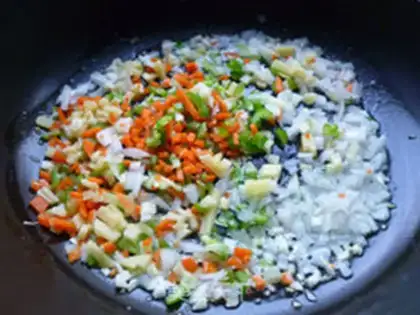 Make Curry chicken pastry step 8