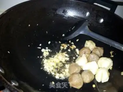 Make Double-ball fried celery step 3