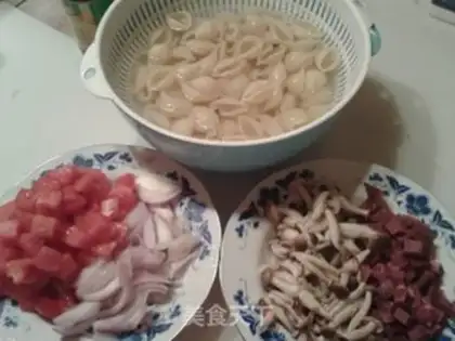 Make Italian shell powder step 0