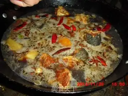 Make Iron-pot fish step 11