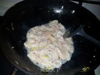 Make Sour sauce and pig intestines step 7