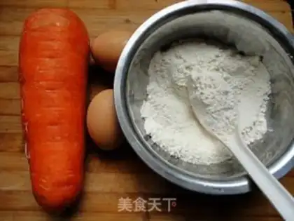 Make Carrot omelet step 0