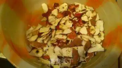 Make The red bowl step 1