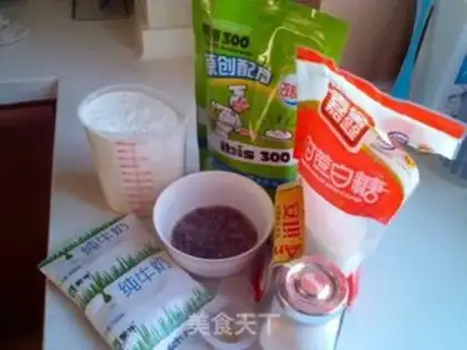 Make Red bean bread step 0