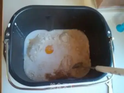 Make Red bean bread step 1