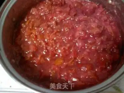 Make Homemade mountain sauce step 3