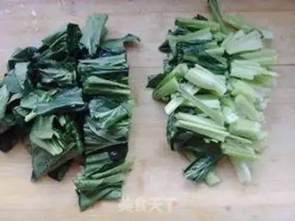 Make Scrambled oil step 1