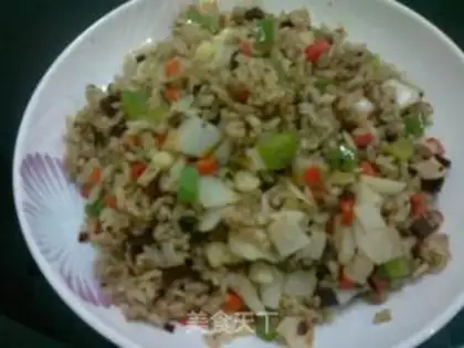Make Spicy beef fried rice step 4
