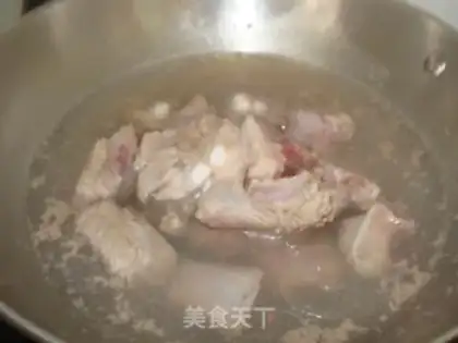 Make Red burning chestnut ribs step 2