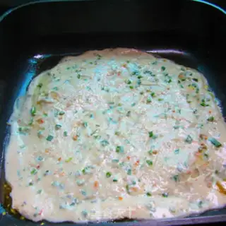 Make Onion cakes step 2