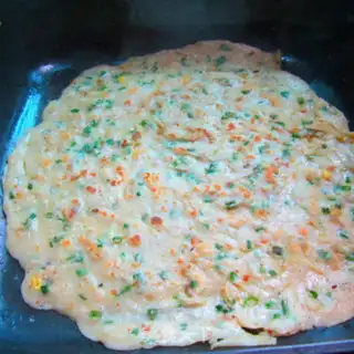 Make Onion cakes step 3