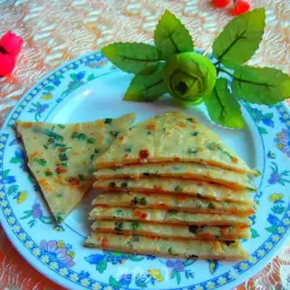 Make Onion cakes step 4