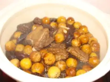 Make Red burning chestnut ribs step 10