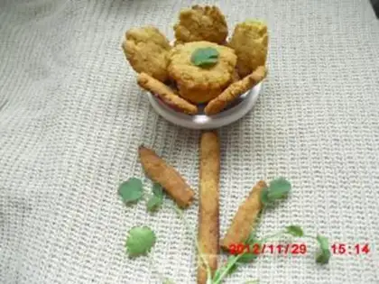 Make Corn pasta cookies step 9