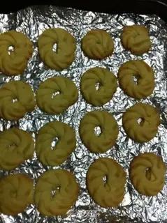 Make Vanilla butter cookies step 6