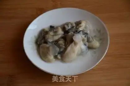 Make Oyster congee step 1