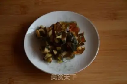 Make Oyster congee step 2