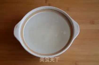 Make Oyster congee step 4