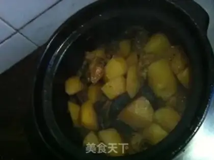 Make Potato chicken wings step 5