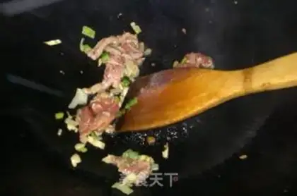 Make Garlic fried meat step 4