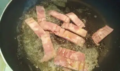 Make Crab mushroom bacon pasta step 5