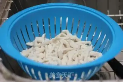 Make Fish chicken silk step 8