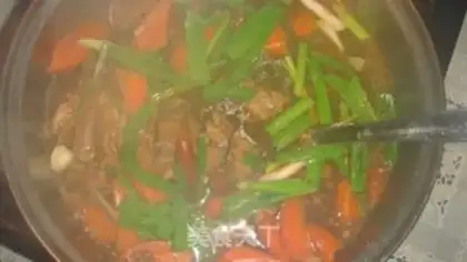 Make Lamb fire pot step 12
