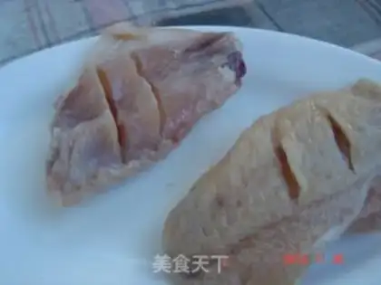 Make The chicken wings of mushrooms step 1