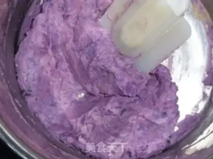 Make A purple mountain cracker step 3