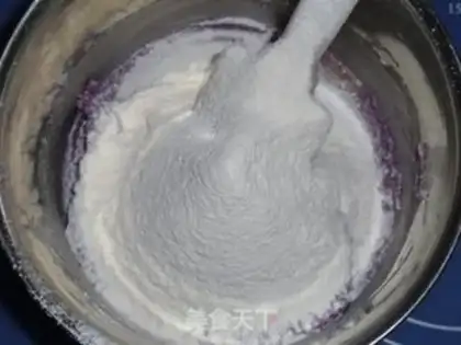 Make A purple mountain cracker step 4