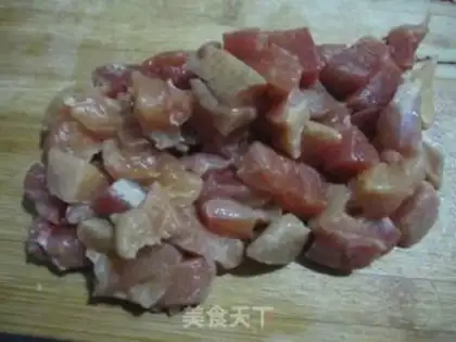 Make Potato chicken mushroom rice step 0