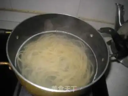Make The pasta when it