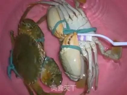 Make Crab onions step 0