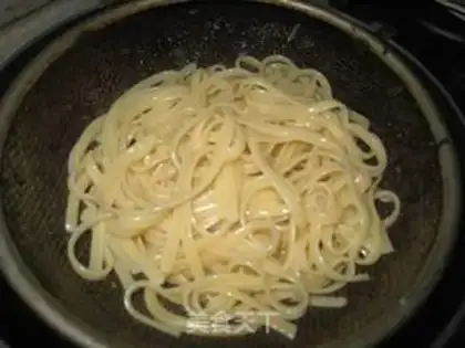 Make The pasta when it