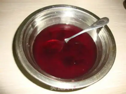 Make Strawberry blueberry mousse step 7