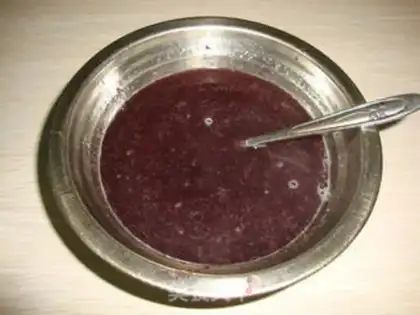 Make Strawberry blueberry mousse step 10