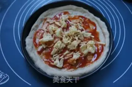 Make Tuna pizza step 3