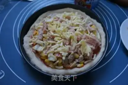 Make Tuna pizza step 4
