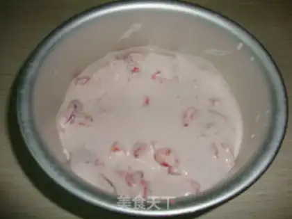 Make Strawberry blueberry mousse step 16