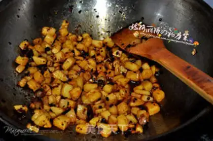Make Potato rice step 1