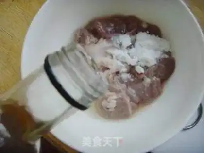 Make Corn pig liver soup step 2