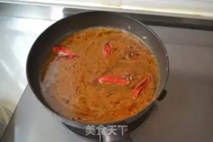Make Spicy bean skin step 3
