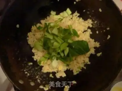 Make Gold egg fried rice step 6